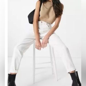 Asos Bershka Low Rise Mom Jeans